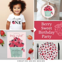 Berry First Birthday Party
