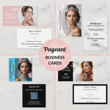 Pageant Business Cards