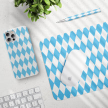 Blue and White Bavaria Rhombus Flag Collection