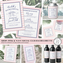 Girls Weekend Social Club Bachelorette Party