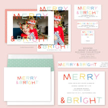 HOLIDAY   Merry & Bright Modern Tyoe