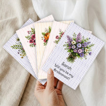 Stripes + Whimsical Bouquet Collection