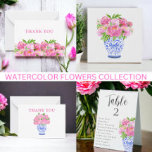 Watercolor Flower Collection