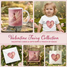Valentine Fairy on Pink Clouds Collection