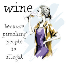 Warning Punching People is illegal 