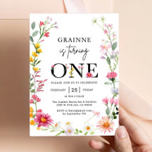 Spring Wild Floral Birthday 2