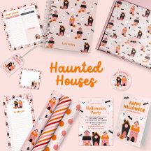 Spooky Cute Haunted Mansions Halloween Collection