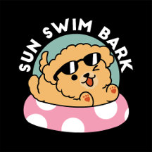 Summer Vibes Dog – Floating Puppy with Sunglasses