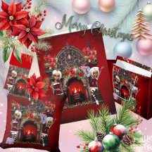 Elves are looking forward to Christmas.