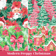Colorful Vibrant Preppy Christmas Gifts