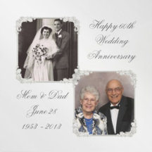 60th Diamond Wedding Anniversary Photo Collection