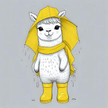 Funny llama in disguise – cute Humor