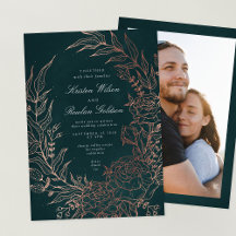 Photo Wedding Invitations
