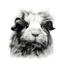Monochrome Guinea Pig