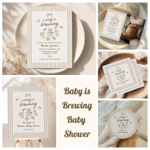 Coffee Baby is Brewing Baby Shower