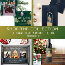 Elegant Christmas: Personalized Gifts With Quotes