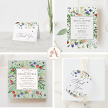 Wildflower Fields and Honey Bees - Bridal Shower