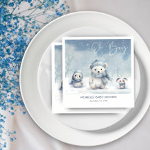 Oh Boy Winter Baby Shower