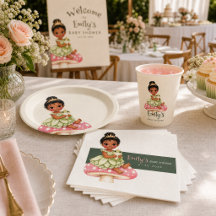 Princess Frog Baby Shower Party Collection