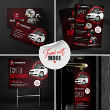 Modern Car Wash Auto Detailing Automobile Waxing