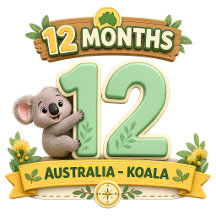 Baby's 12 month milestone