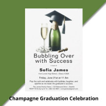Champagne Graduation Celebration