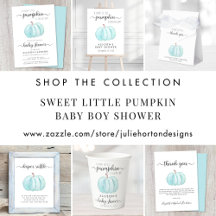 Sweet Little Pumpkin Baby Boy Shower