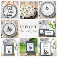 Pure Puppy 🐾 ⧓ Black Tie Elegant Baby Shower