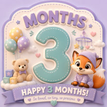  THIRD MONTH  BABY MILESTONE