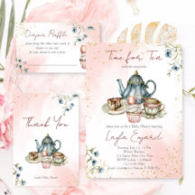 Tea Party Baby Shower and Tea Party Birthday Party