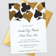 Destiny Gold Glitter Las Vegas Wedding