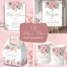 Baby Girl in Bloom Baby Shower