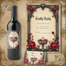 A gothic romance. An ornate, gothic-style 