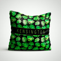 Tropical Watercolor Leaves