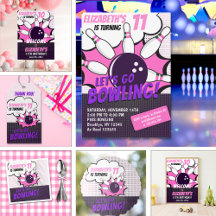 Let’s Go Bowling! Fun Bowling-Style Birthday Girl