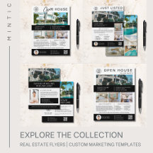 Real Estate Flyers   Custom Marketing Templates
