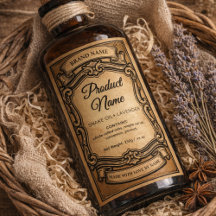 Antique Style Apothecary Labels