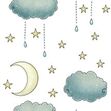 New baby Moon and Stars collection