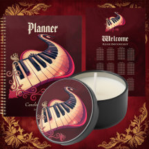 Elegance in motion, the curved piano. 