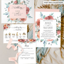 Ethereal in Blush Peach Floral