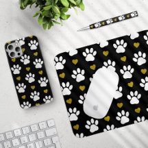 Dog Paws, Gold Hearts - Home Decor and Accessories