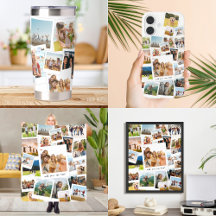 Modern Scrapbook Photo Collage