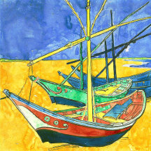 Boats at Saintes-Marie