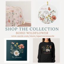 Boho Wildflower Decor and Clothing 