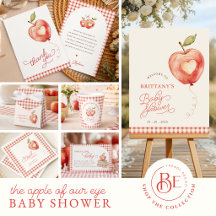 Apple of Our Eye Baby Shower