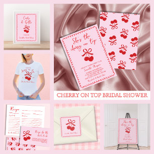 Cherry on Top Coquette Bow Möhippa Shirt T