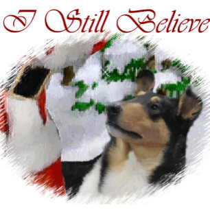 Julpresenter för Smooth Collie Helgkort