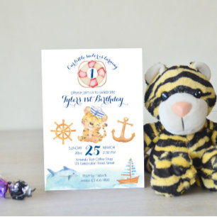 Nautisk marin segelpastellbudget, babydusch