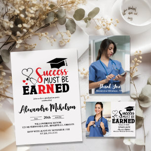 Photo Nursing School Student Tack Kort