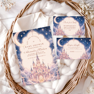 Celestial Princess Slott Baby Shower Pappersservett